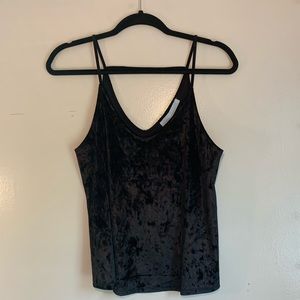 Crushed Velvet tank